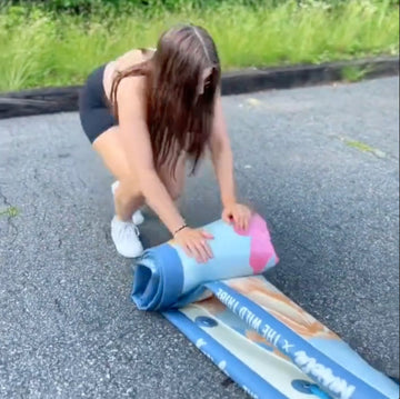 HOW TO STORE YOUR NANOTECH THE WILD TRIBE INFLATABLE PADDLE BOARD - The Wild Tribe