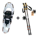 Winter Exploration Kit: Seymour snowshoe & Ascent trekking poles - The Wild Tribe