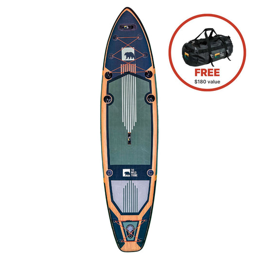 Sequoia Green 11' Inflatable Paddle board