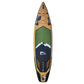 Athabasca 11' Green Inflatable Paddle board - The Wild Tribe