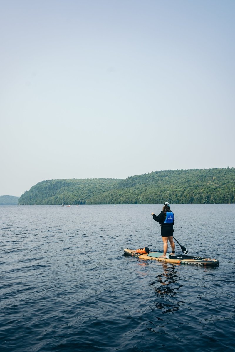 Athabasca 11' Green Inflatable Paddle board - The Wild Tribe