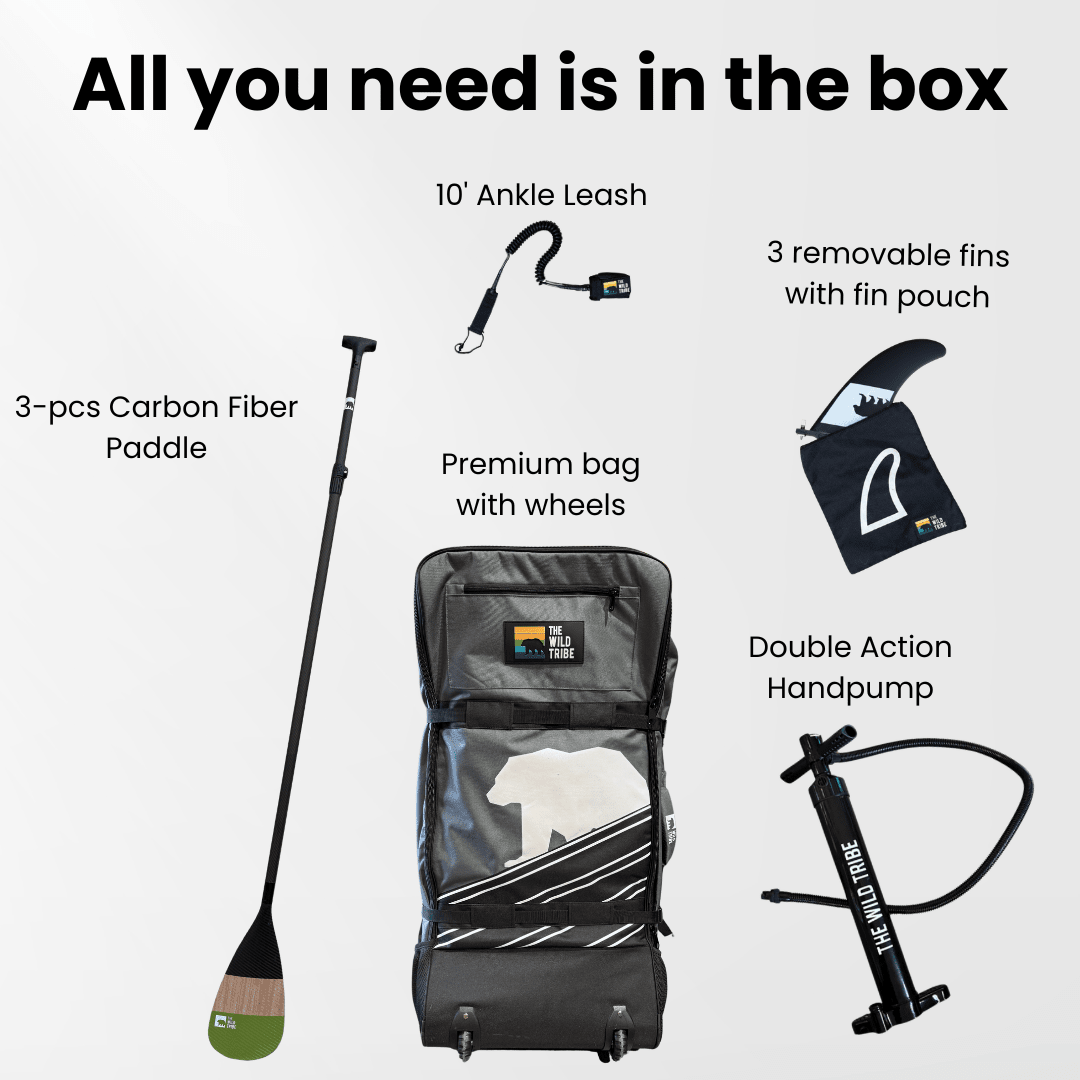 Athabasca S 12'6 - Inflatable Paddleboard - The Wild Tribe