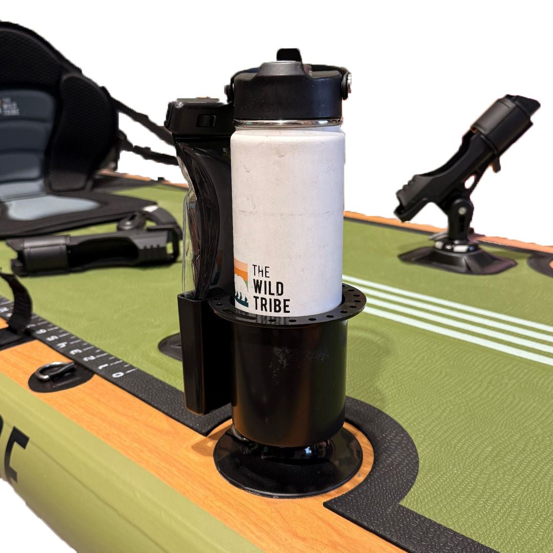 Bottle Holder For Paddle Board - Screw - In Mounting - The Wild Tribe