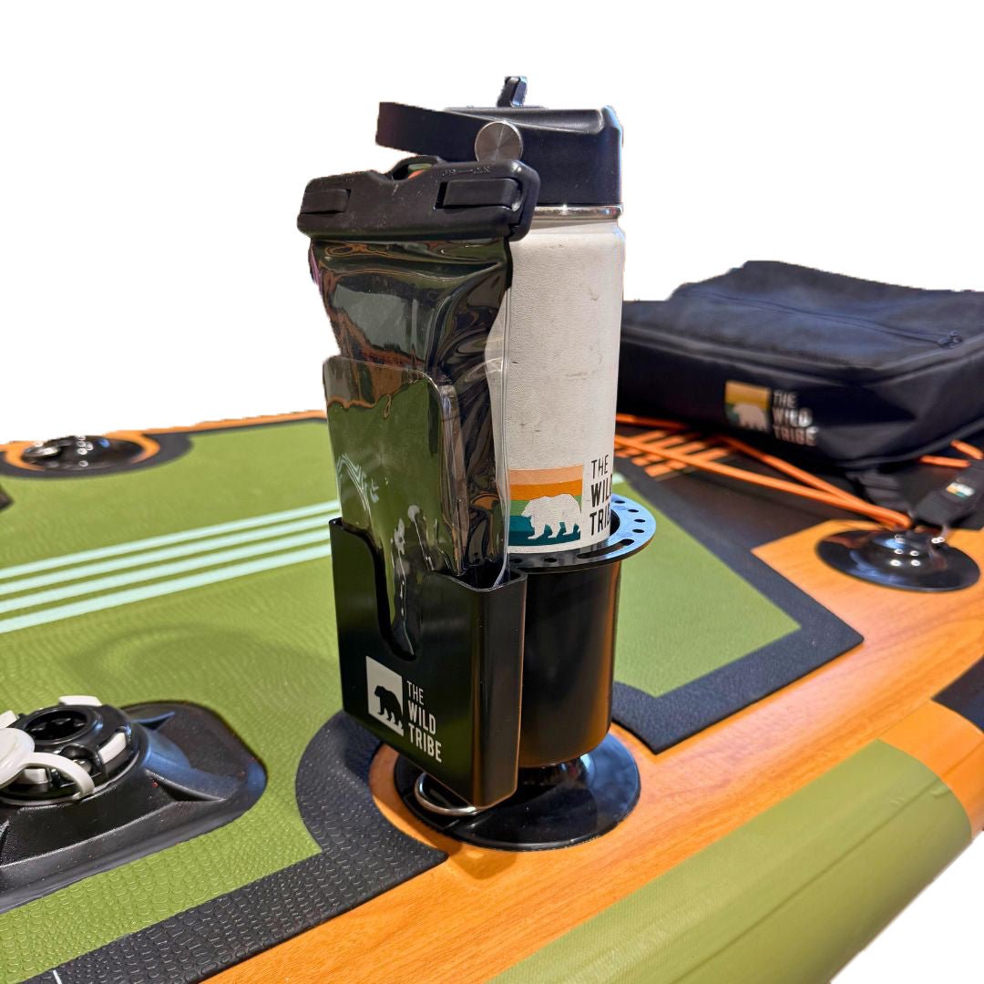 Bottle Holder For Paddle Board - Screw - In Mounting - The Wild Tribe
