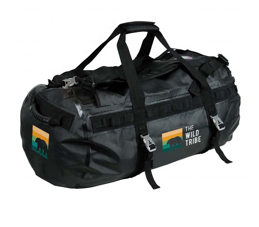 Canmore Waterproof 75L Duffel Bag - Heat Sealed for Camping & Travel - The Wild Tribe