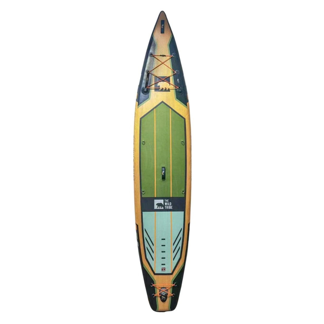 Columbia S 12'6 Green Inflatable Paddle board - The Wild Tribe