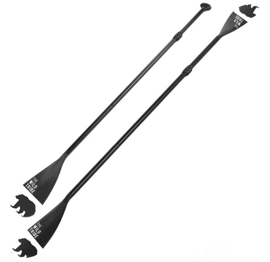 Dual-Function 220CM Paddle: Switch Between SUP & Kayak Modes - The Wild Tribe