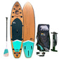 Maligne 11 Blue (2024): Enhanced Stability Inflatable Paddle Board 11 feet - The Wild Tribe