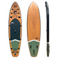 Maligne 11 Green (2024): Enhanced Stability Inflatable Paddle Board 11 feet - The Wild Tribe