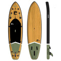 Maligne 11 Green (2024): Enhanced Stability Inflatable Paddle Board 11 feet - The Wild Tribe