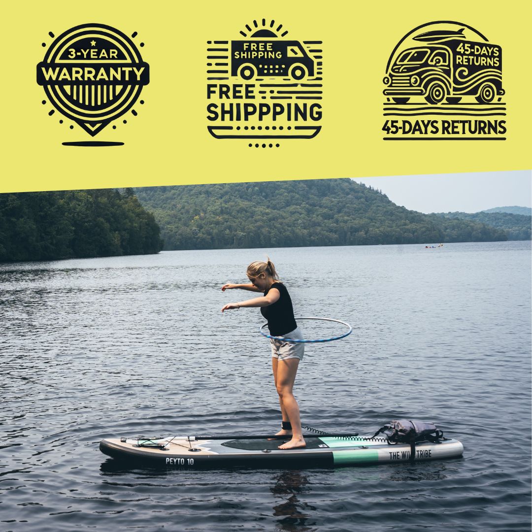Peyto 11' Inflatable Paddle board - Carbon Paddle & 20PSI - The Wild Tribe