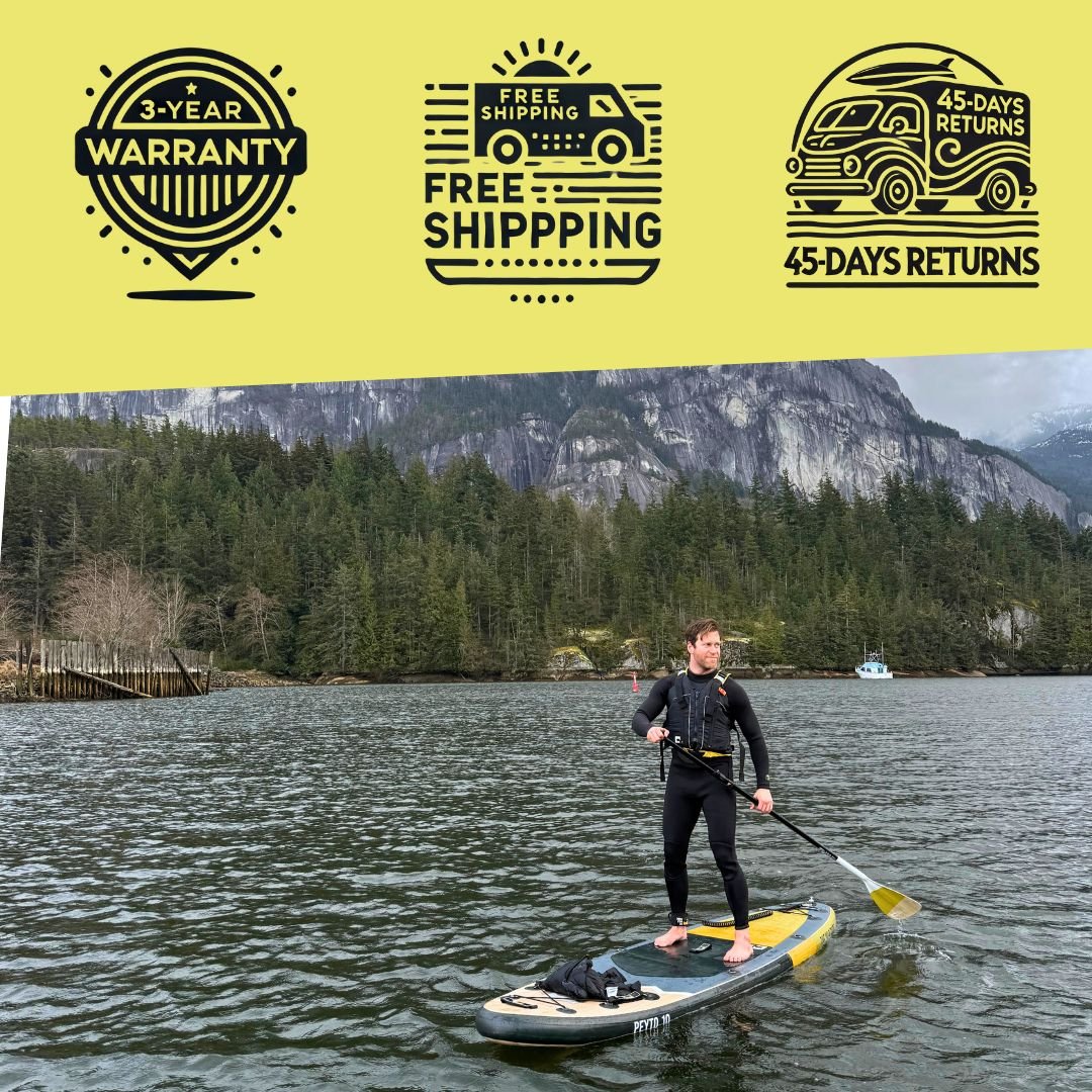 Peyto 11' Inflatable Paddle board - Carbon Paddle & 20PSI - The Wild Tribe