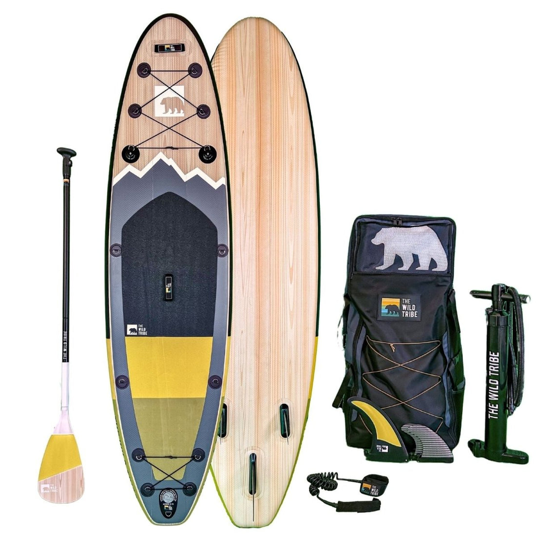 Peyto Golden 11 (2024): All-Around Premium 11' Inflatable Paddleboard - The Wild Tribe