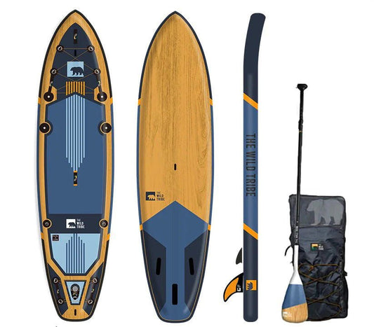 Sequoia 11 Blue (2024) : Stable 11' Premium Inflatable Paddleboard - The Wild Tribe