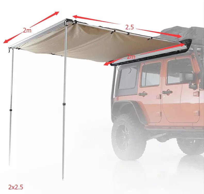 Side Car Awning: Expand Your Outdoor Setup - The Wild Tribe