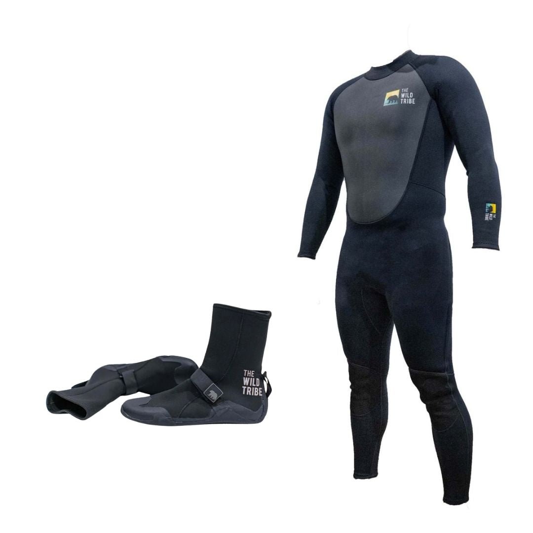 Wetsuit + booties - Men - The Wild Tribe